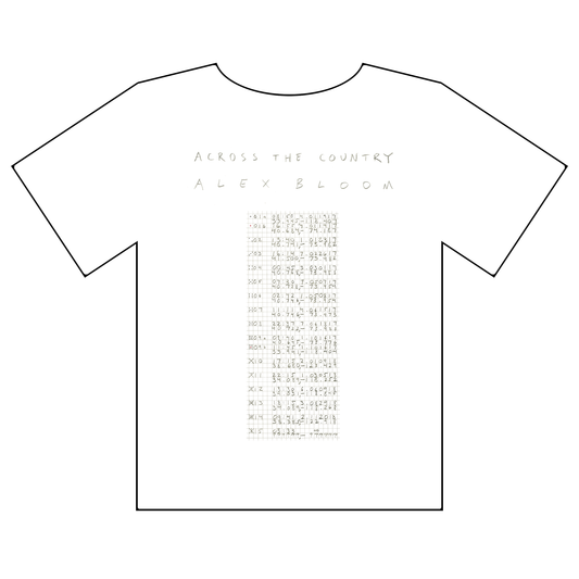 Short Sleeve T Shirt - Across the Country Album Art