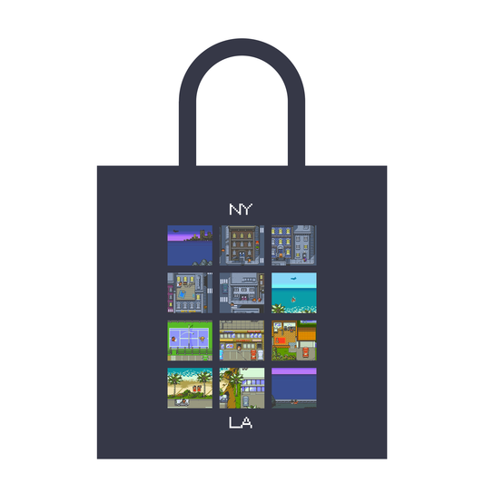 Pixel Art Tote Bag
