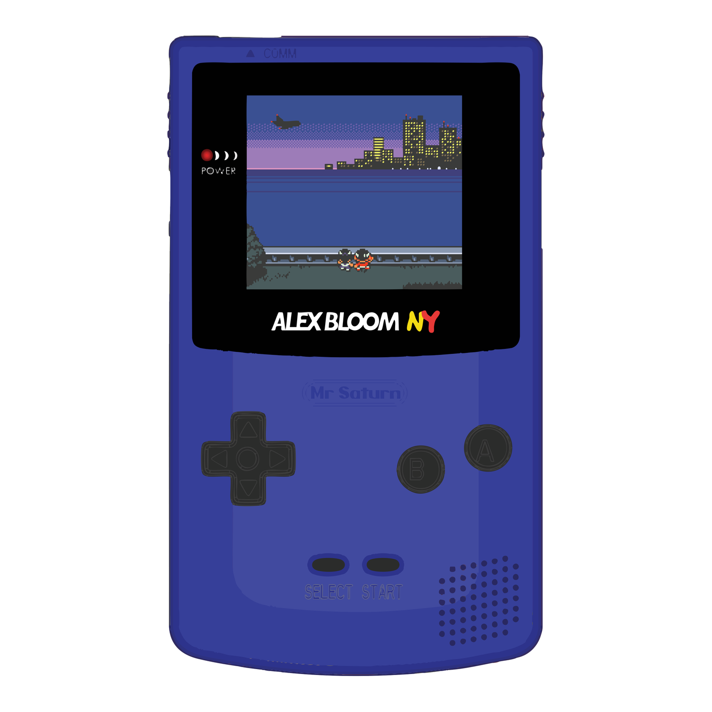 GB Pixel Art Sticker