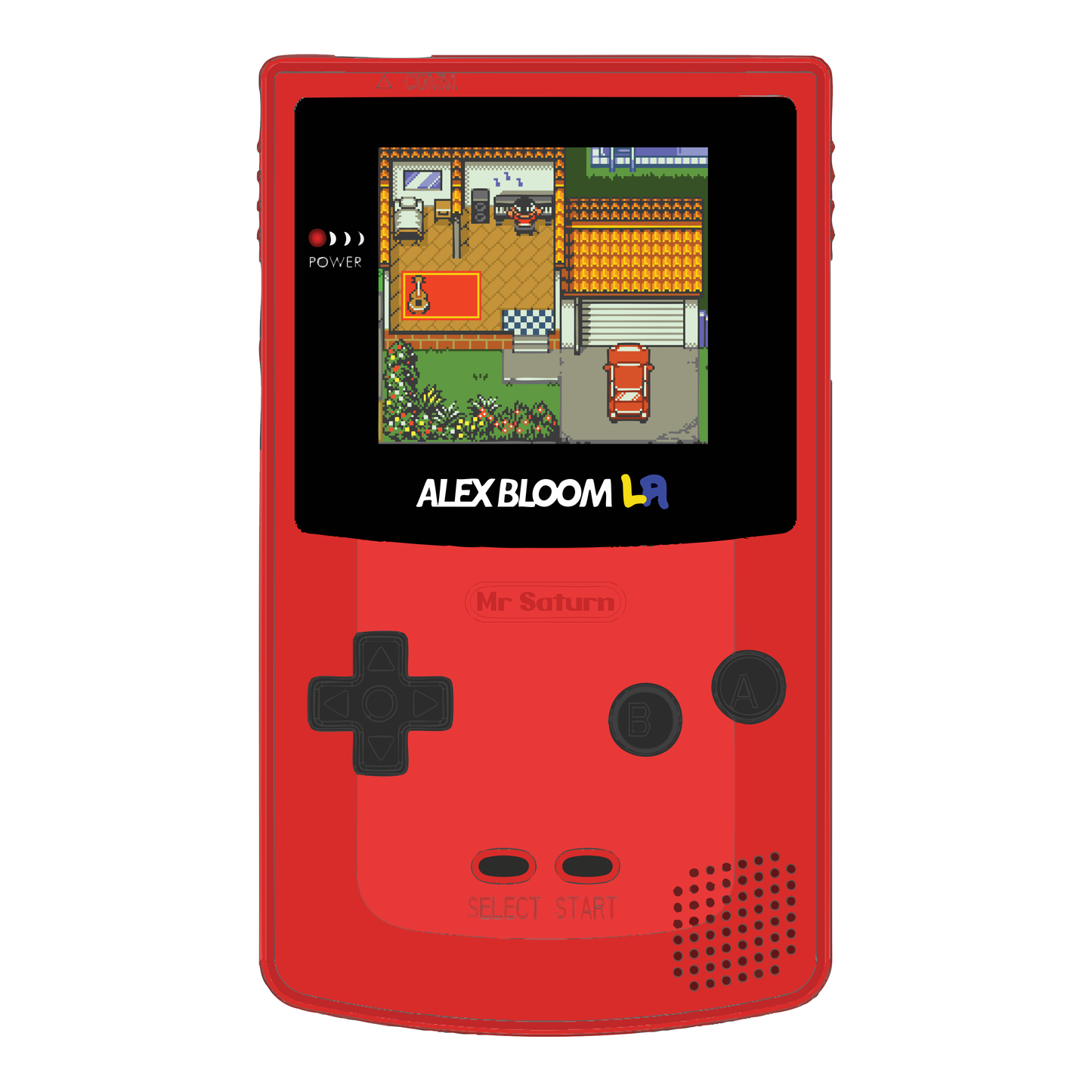 GB Pixel Art Sticker
